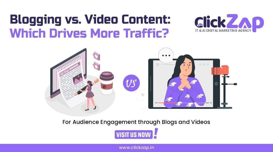 Blogging vs. Video Content: Which Drives More Traffic?