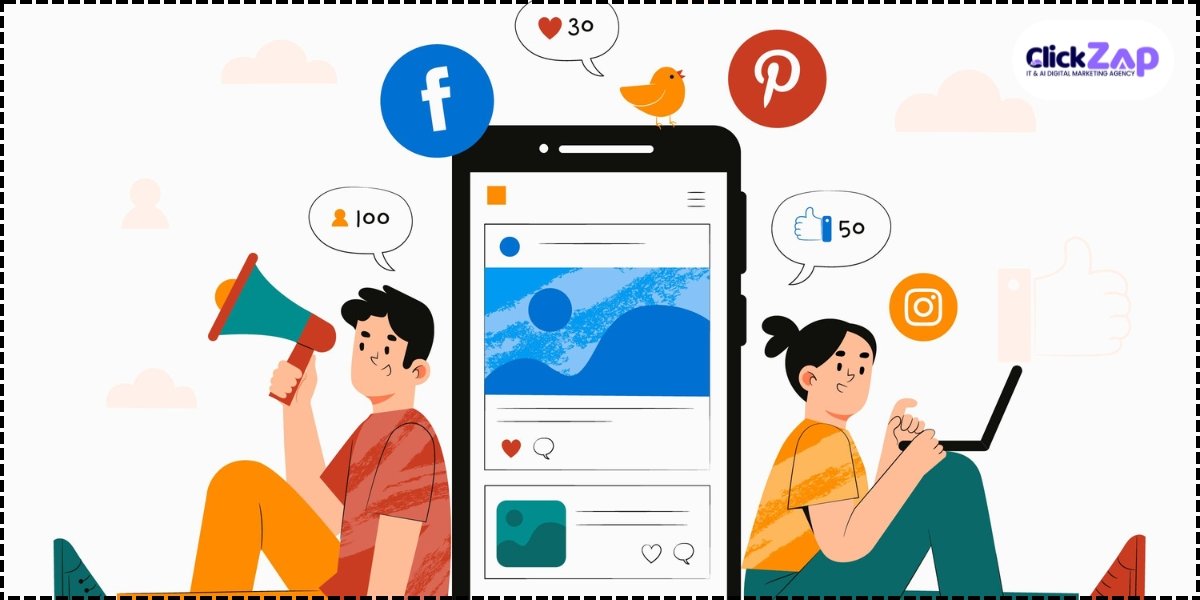 Social media content strategies - ClickZap IT