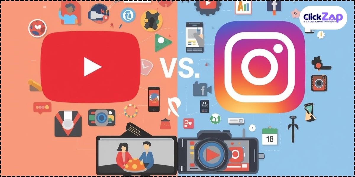 YouTube Shorts vs Instagram Reels - ClickZap IT