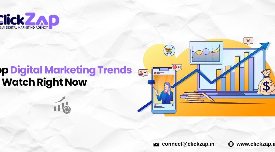 Top Digital Marketing Trends to Watch Right Now