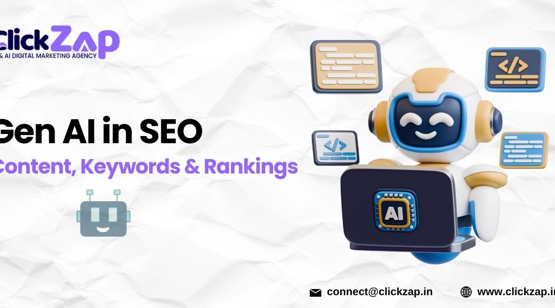 Gen AI in SEO: Content, Keywords & Rankings
