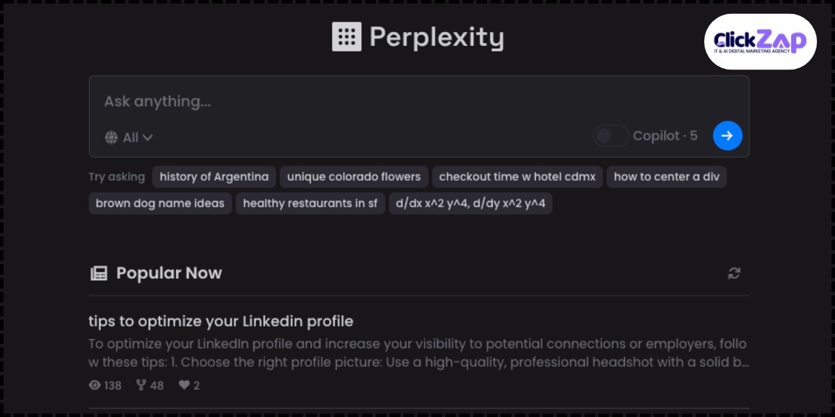 Perplexity Picks Citations - ClickZap IT