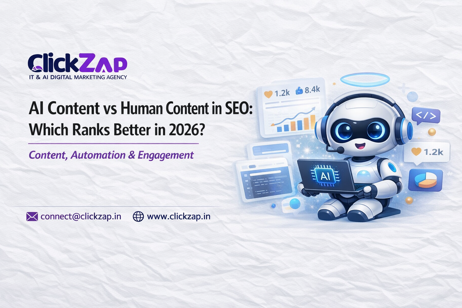 AI Content vs Human Content in SEO: Which Ranks Better in 2026?