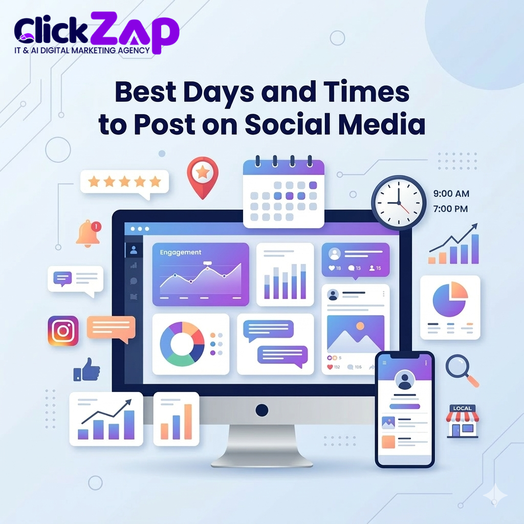 Best Days and Times to Post on Social Media 