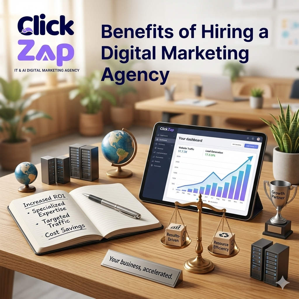 Benefits of Hiring a Digital Marketing Agency 