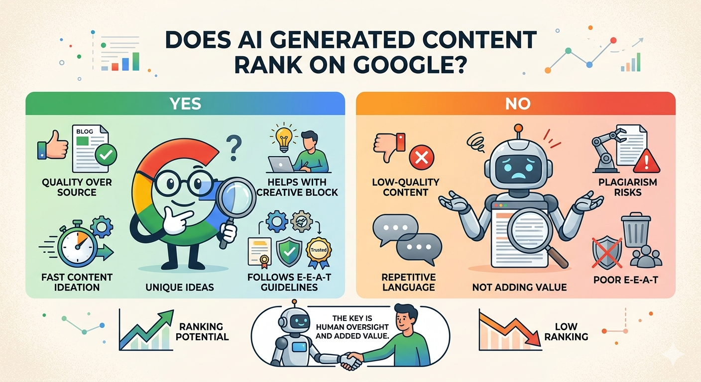 Does AI Generated Content Rank on Google