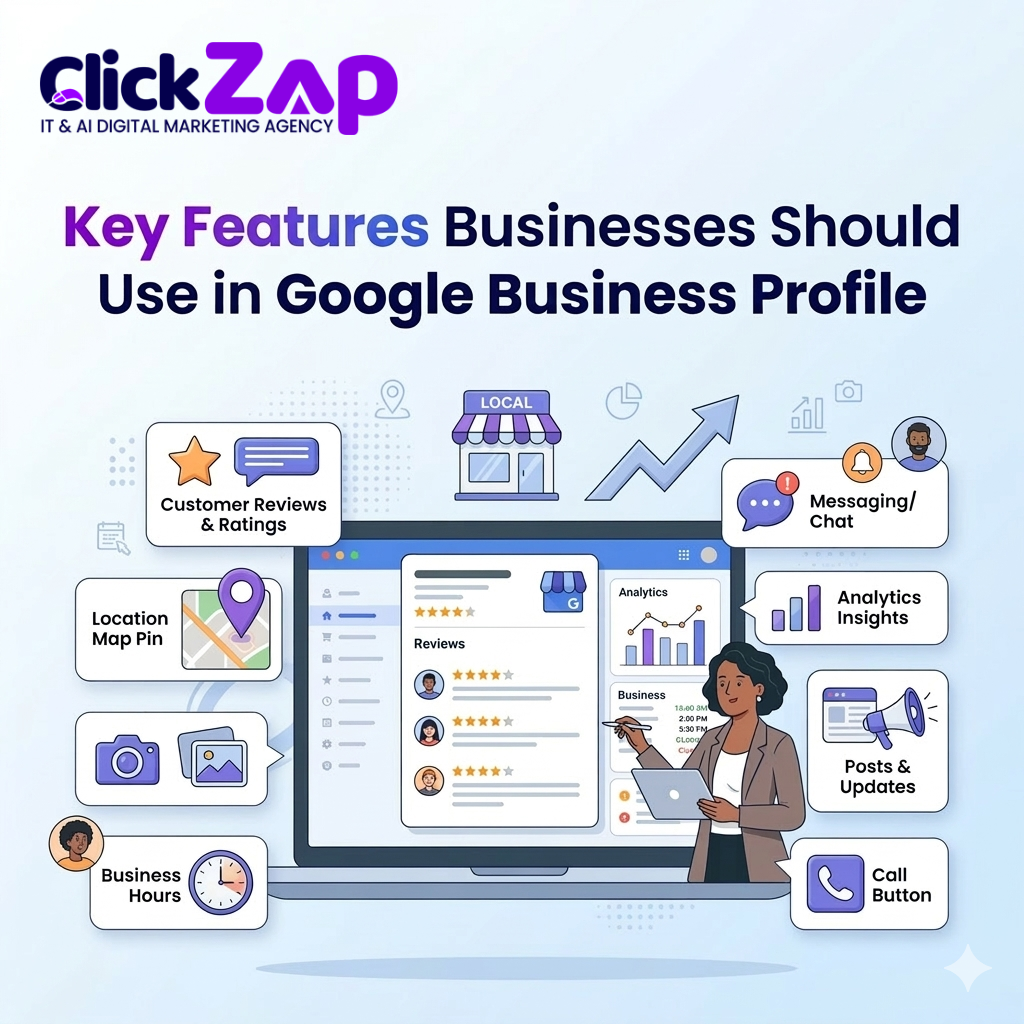 Key Features Businesses Should Use in Google Business Profile 