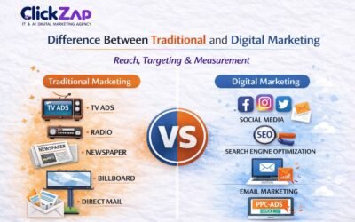 Difference Between Traditional and Digital Marketing: A Complete Beginner’s Guide