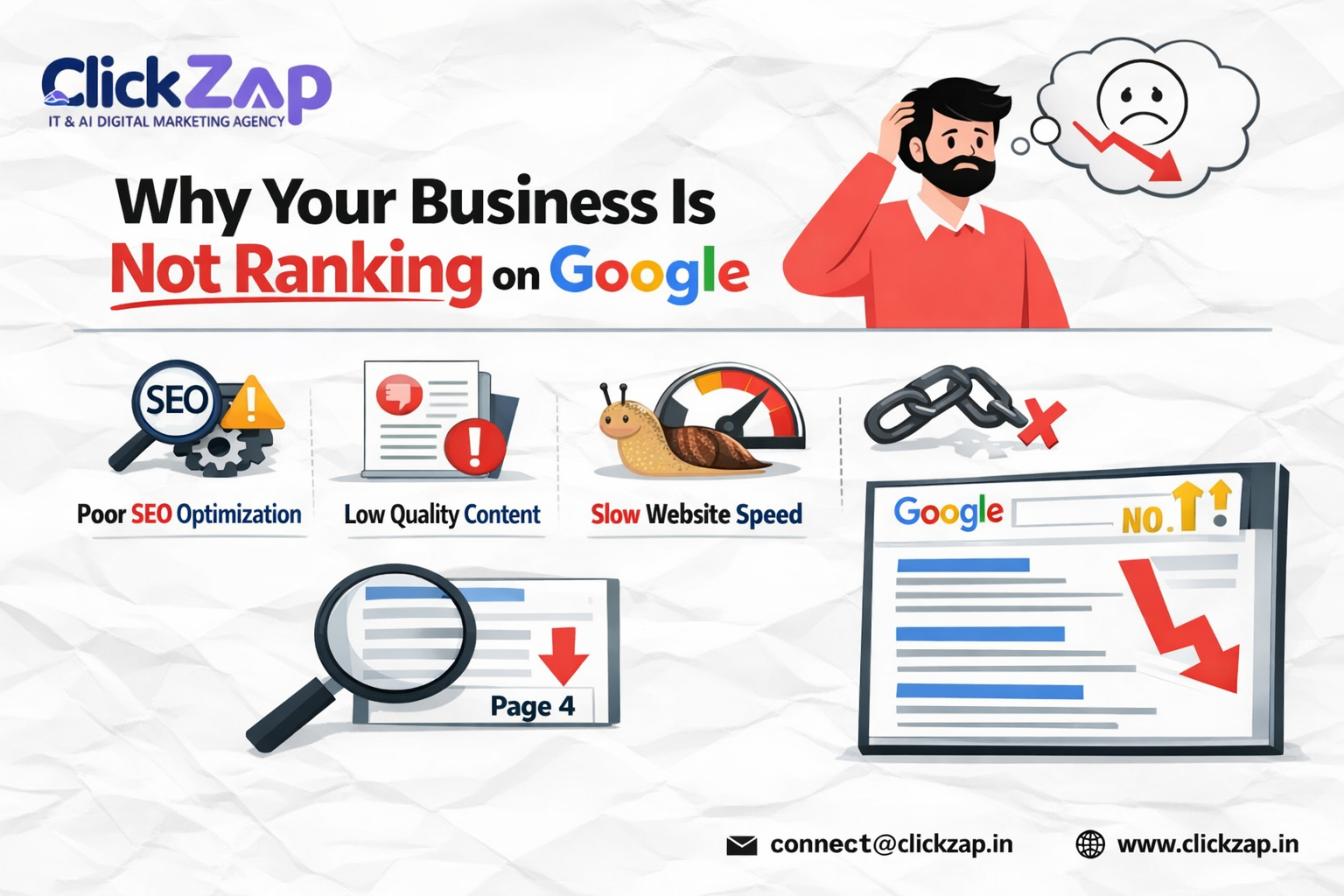 Why Your Business Is Not Ranking on Google