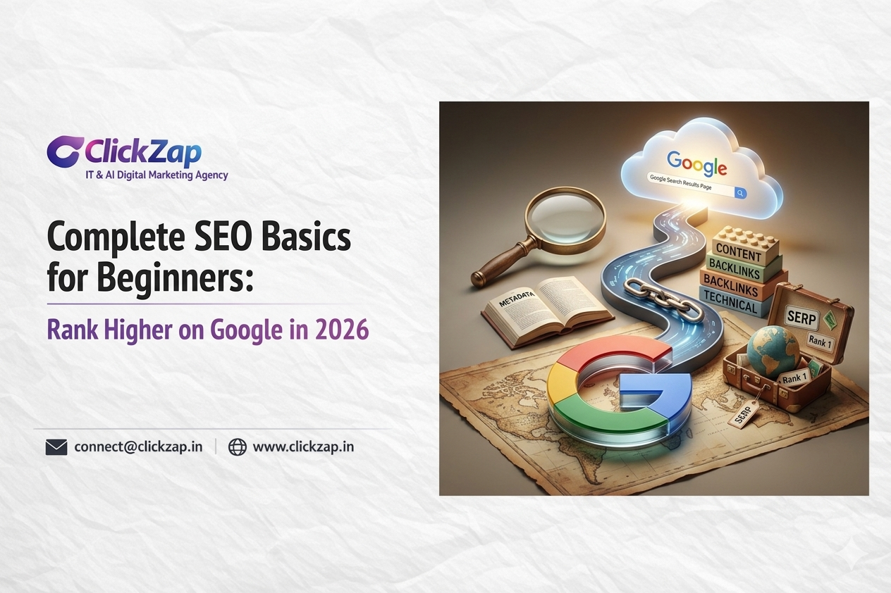 Complete SEO basics for Beginners: Rank Higher on Google in 2026 SEO Basics for Beginners