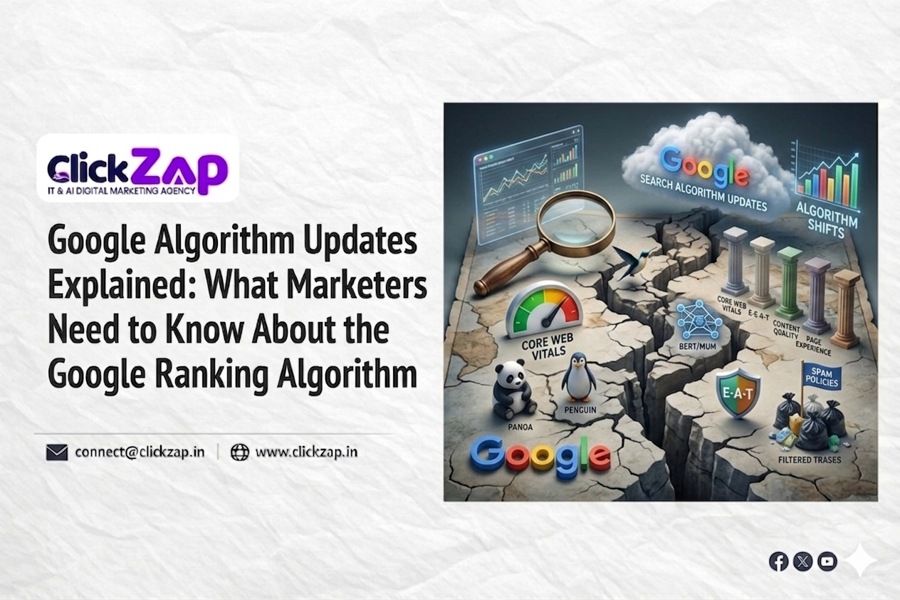 Google ranking algorithm
