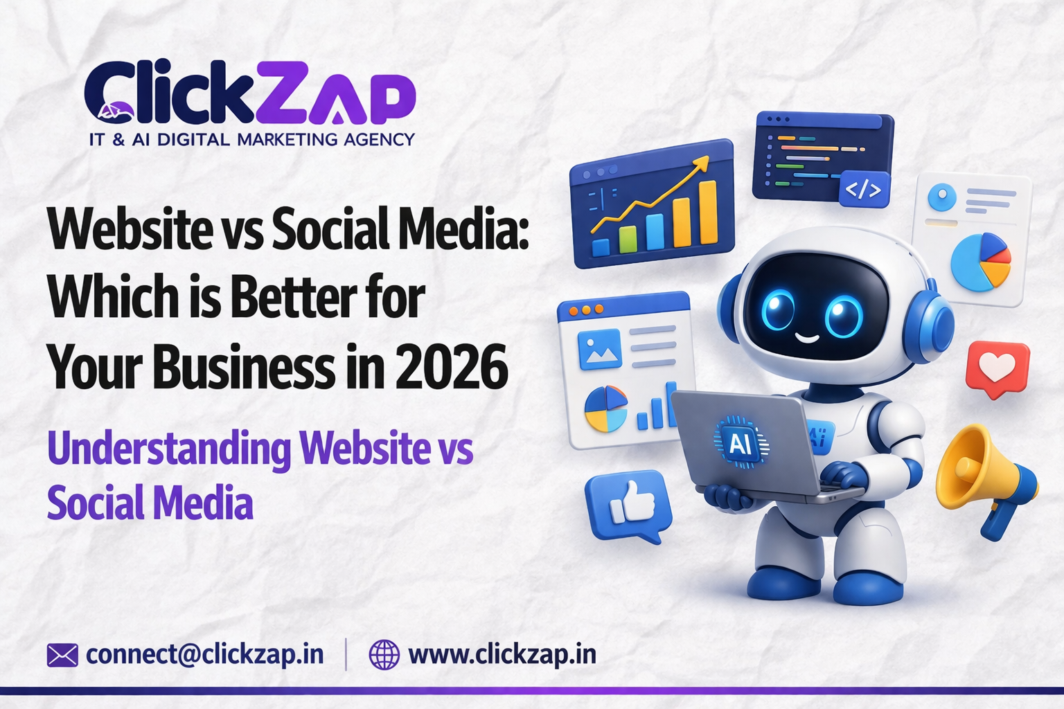 website vs socialmedia Website vs Social Media: Which is Better for Your Business in 2026?