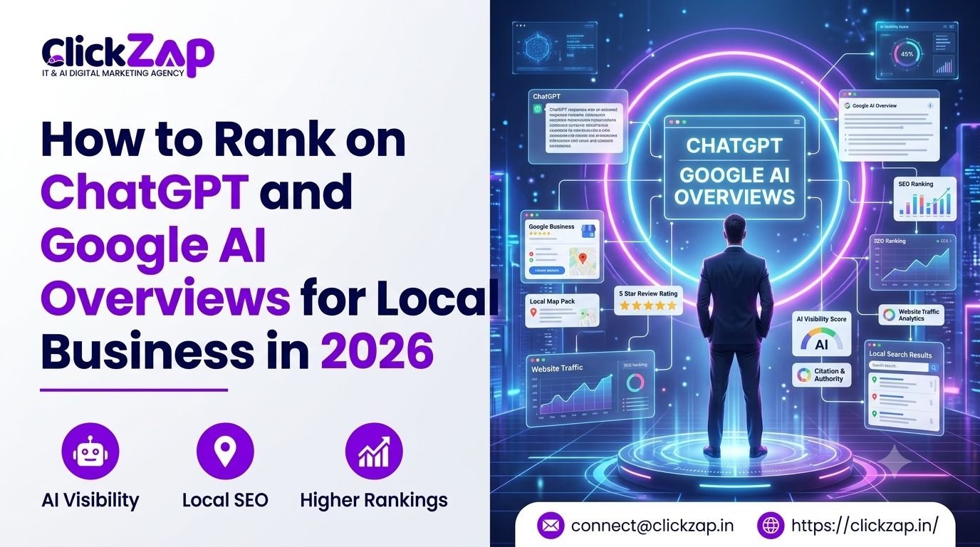 How to rank on ChatGPT and Google AI Overviews for local business