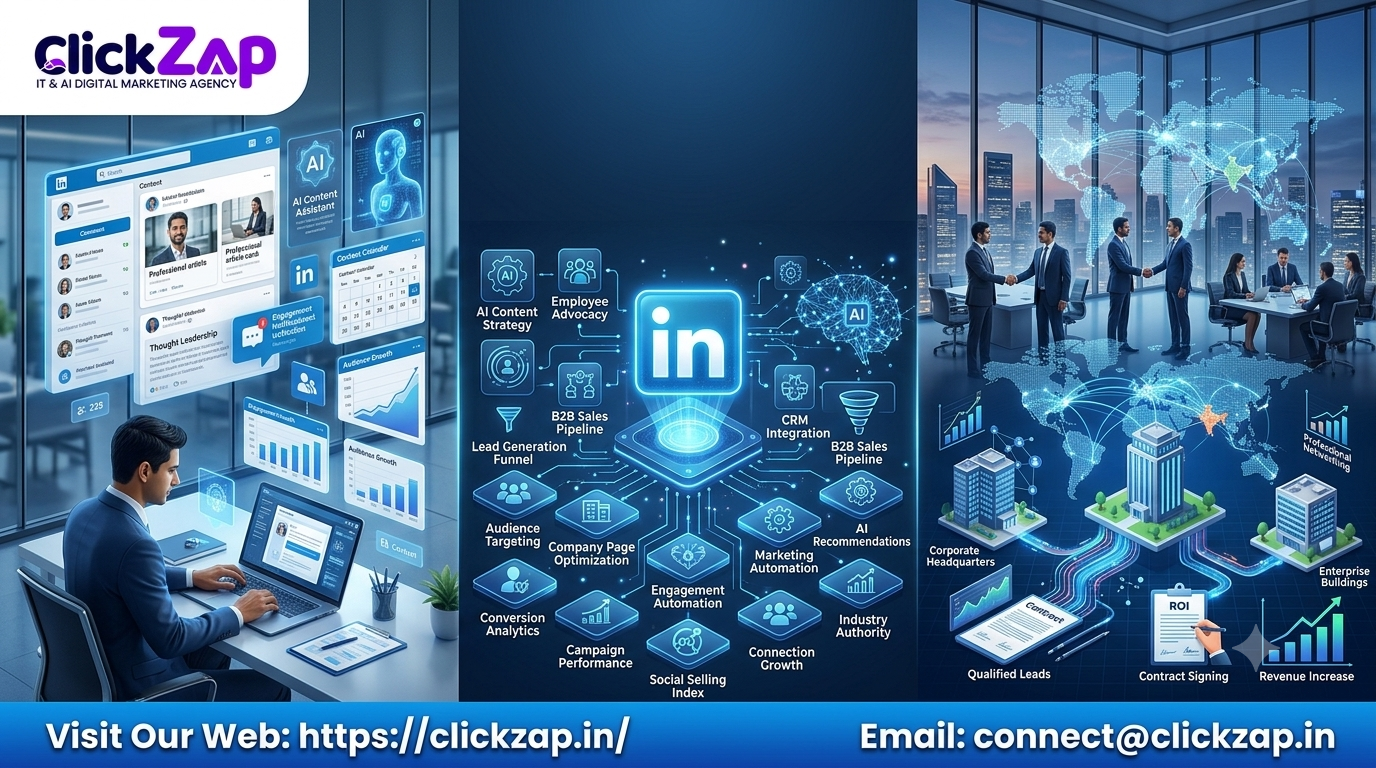 Linkedin marketing strategy for b2b companies LinkedIn marketing strategy for B2B companies in India