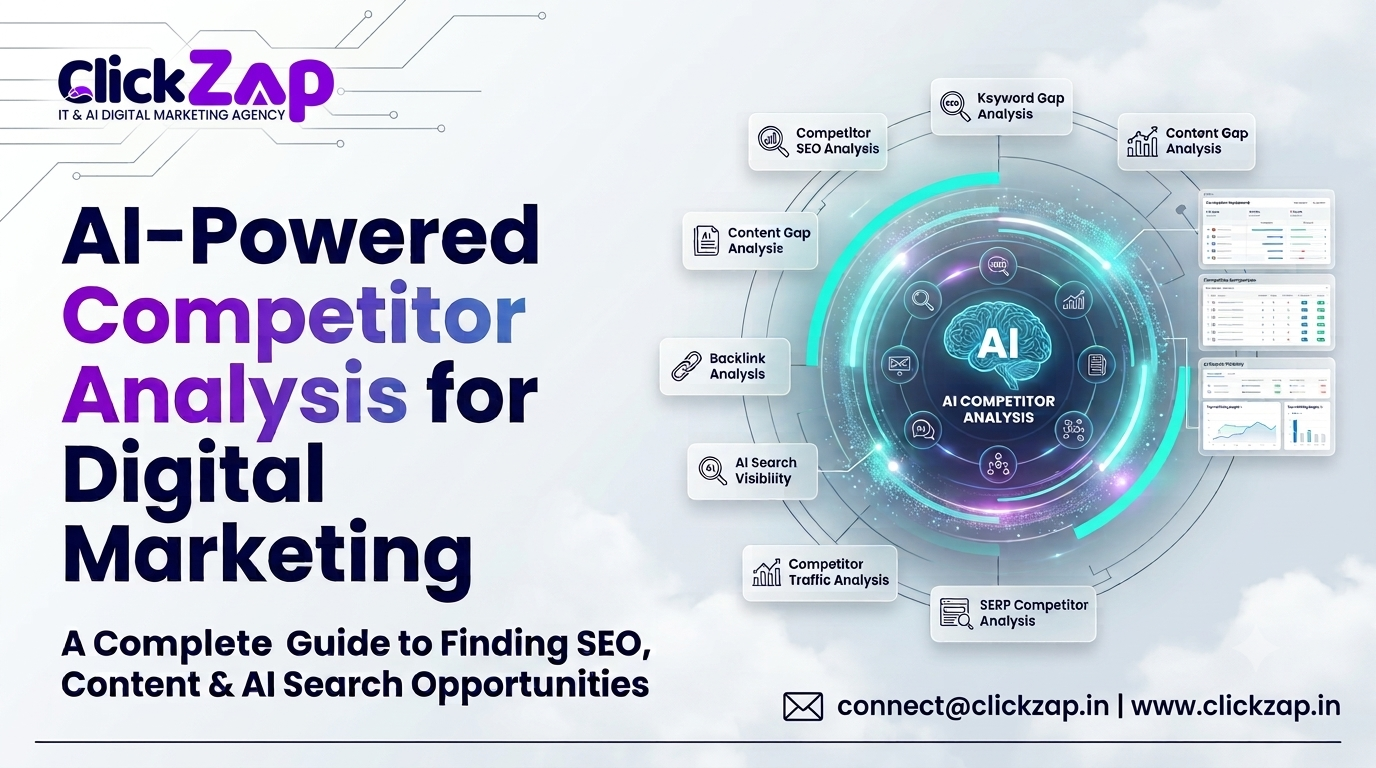 AI powered competitor analysis for digital marketing