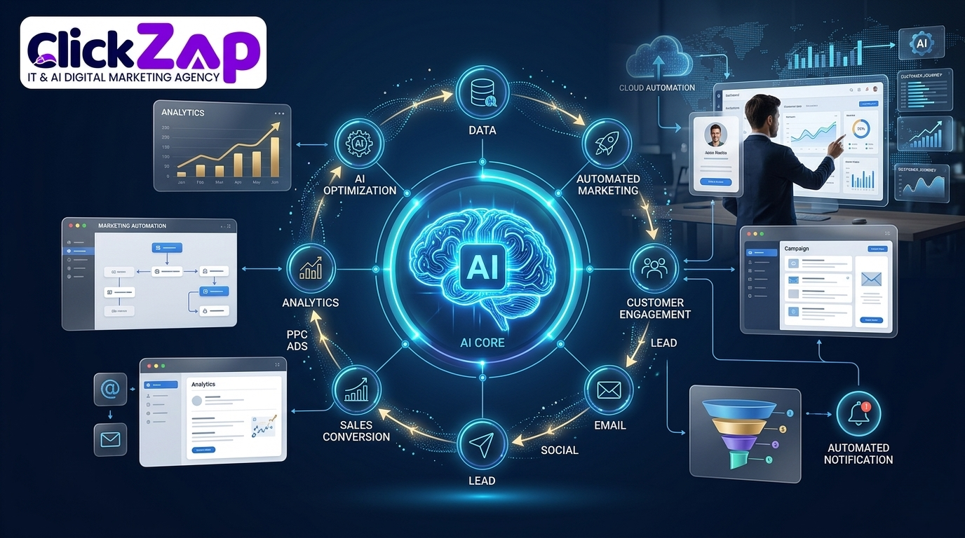 What Are AI Marketing Automation Services | AI marketing automation services in Hyderabad 