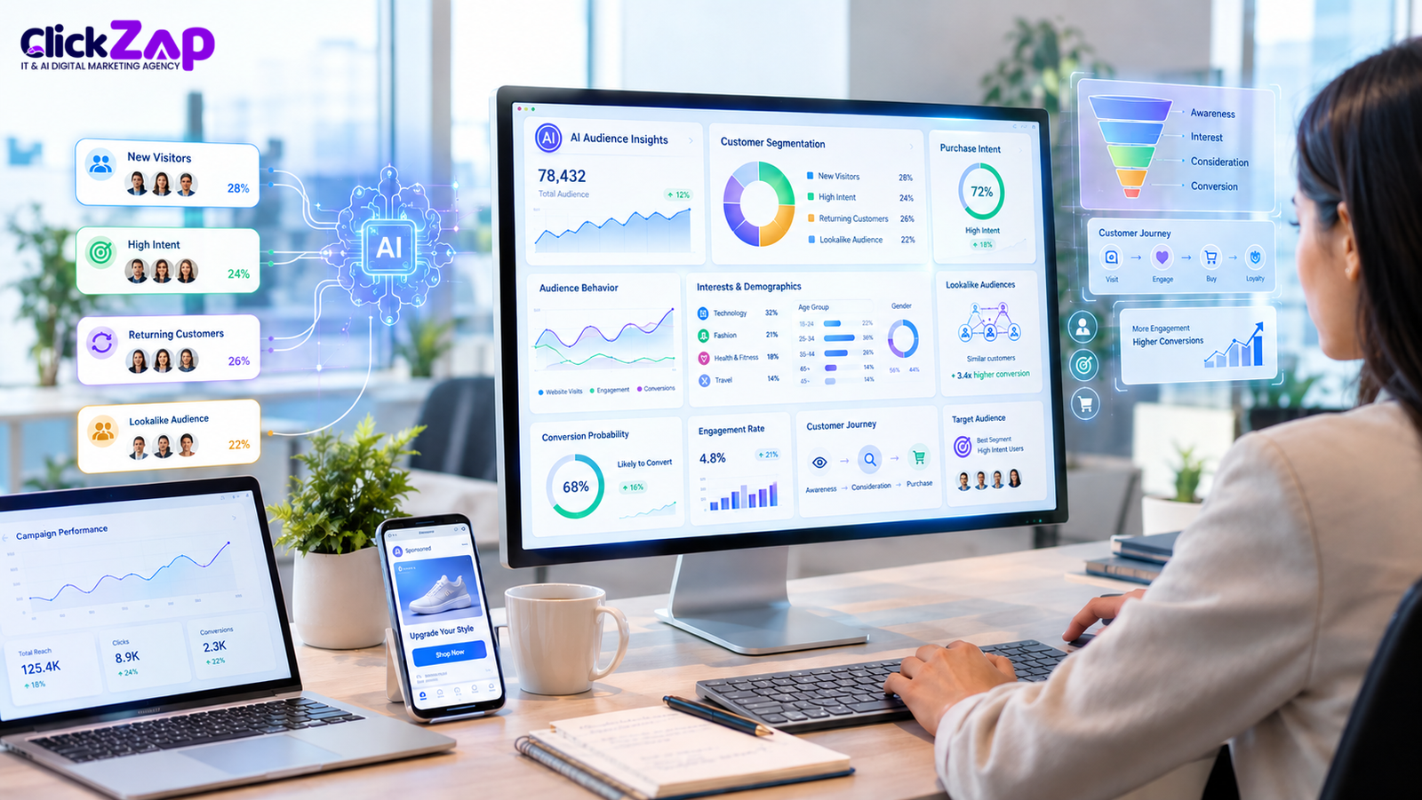 AI Audience Targeting Strategies That Businesses Can Use | AI to Find Ideal Customer Profile