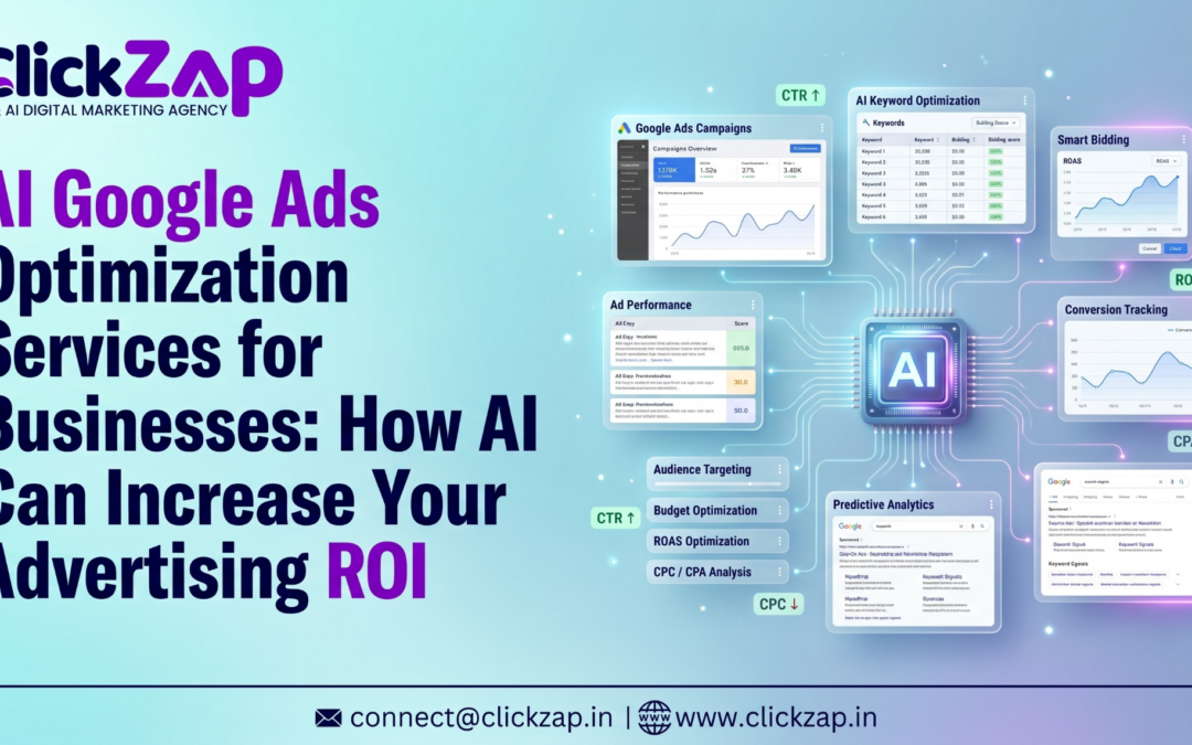 AI Google Ads Optimization Services for Businesses How AI Can Increase Your Advertising ROI | AI Google Ads Optimization Services for Businesses