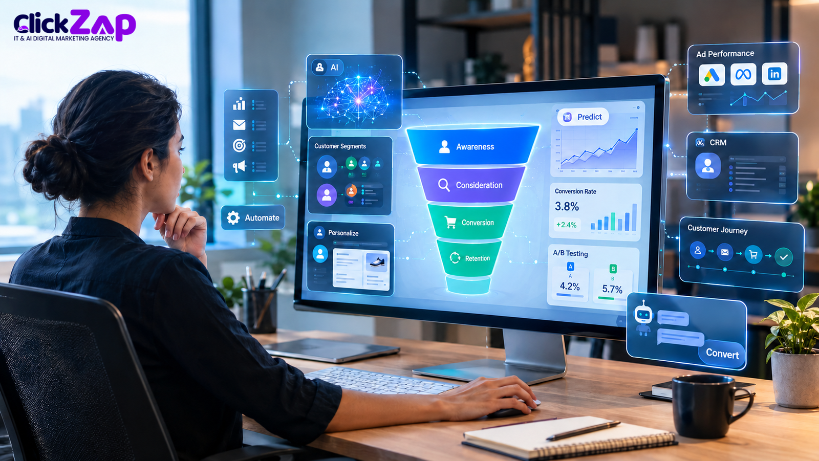 AI Technologies and Tools Used for Funnel Optimization | AI Marketing Funnel Optimization Services 