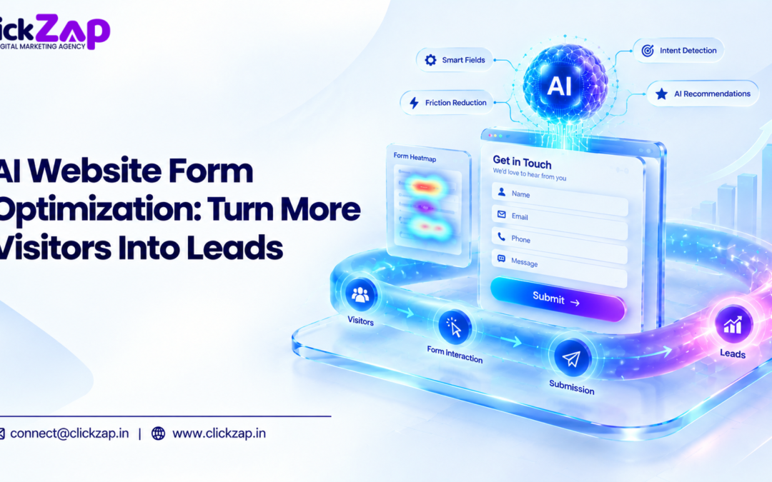 AI Website Form Optimization Turn More Visitors Into Leads