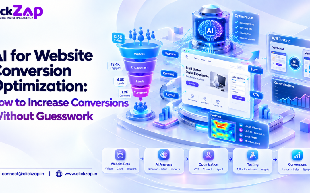 AI for Website Conversion Optimization How to Increase Conversions Without Guesswork