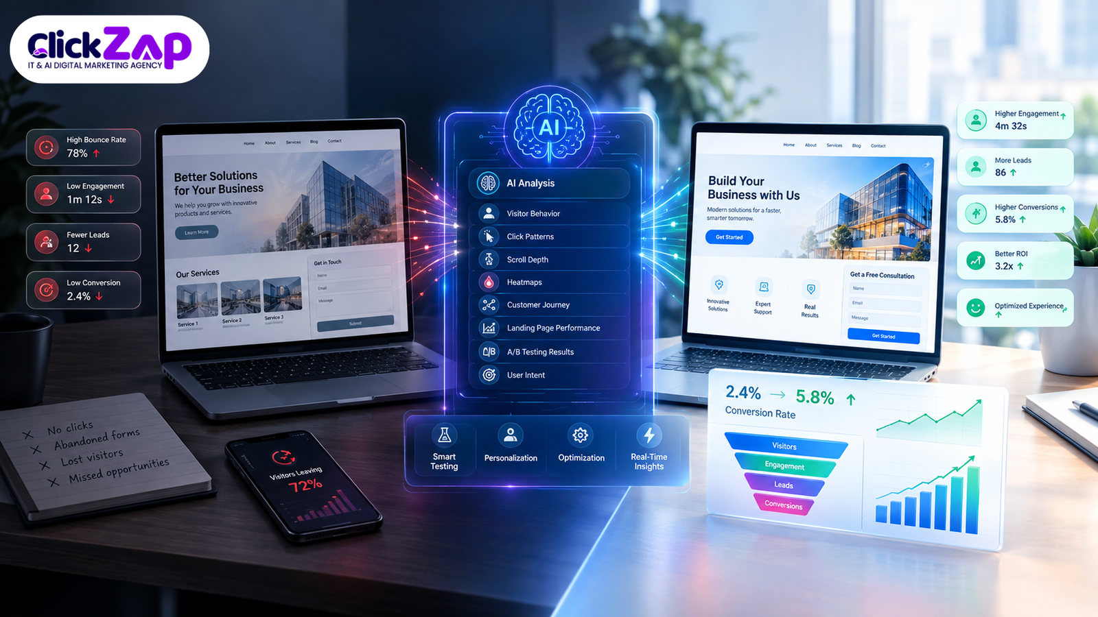 Benefits of AI Powered Conversion Optimization | AI for Website Conversion Optimization