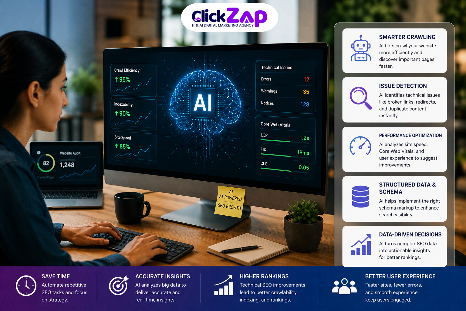 How Does AI Improve Technical SEO | How to Improve Technical SEO Using AI