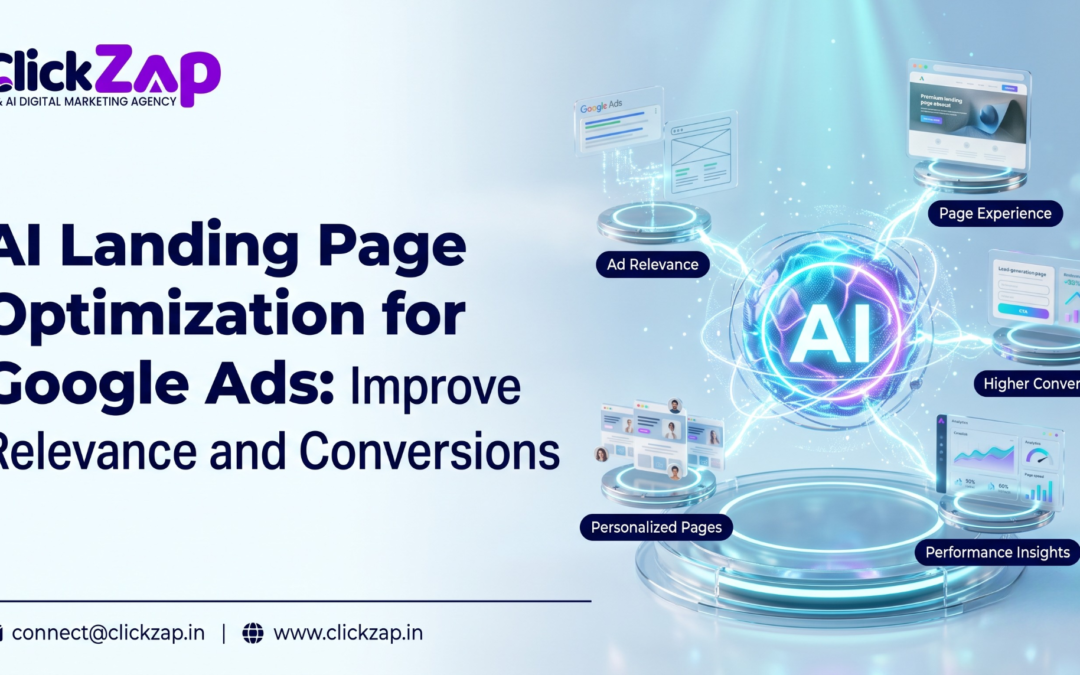 AI Landing Page Optimization for Google Ads Improve Relevance and Conversions
