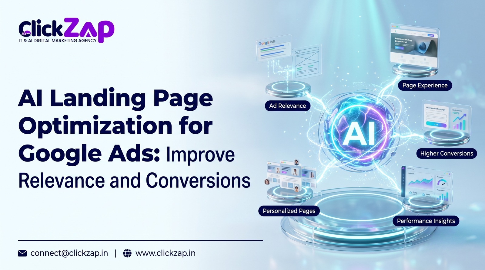 AI Landing Page Optimization for Google Ads Improve Relevance and Conversions AI Landing Page Optimization for Google Ads Improve Relevance and Conversions