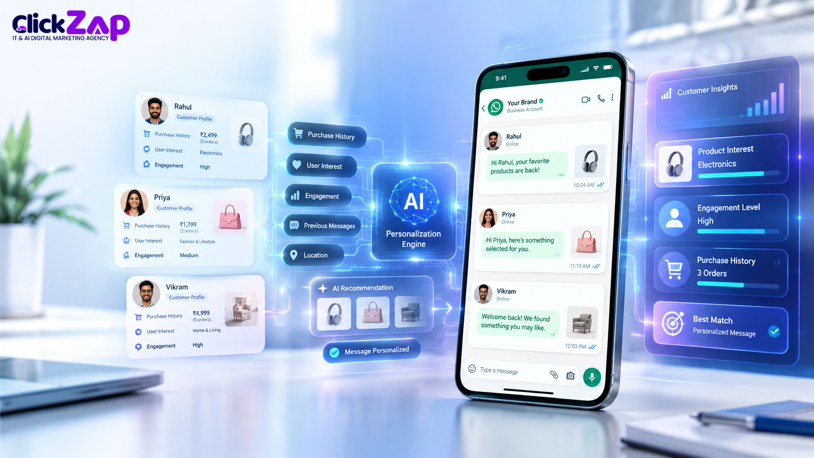 How AI Personalizes WhatsApp Messages | AI Powered WhatsApp Customer Segmentation 