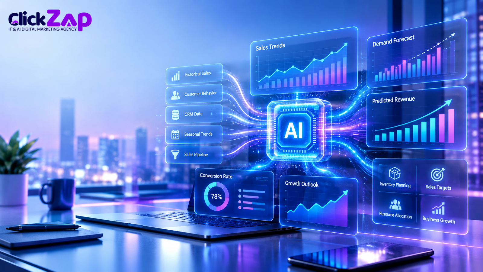 How AI Sales Forecasting Helps Businesses Predict Sales | AI Marketing Forecasting