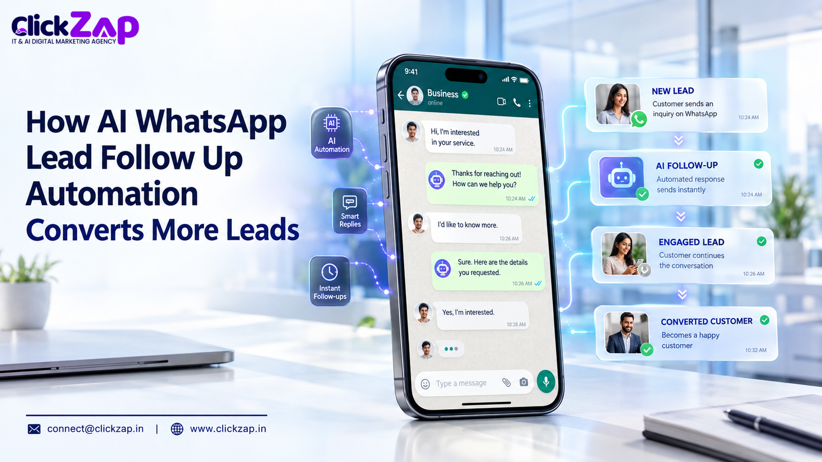 How AI WhatsApp Lead Follow Up Automation Converts More Leads How AI WhatsApp Lead Follow Up Automation Converts More Leads