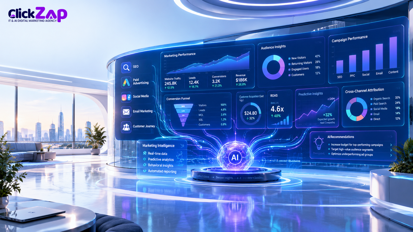 How to Build an Effective AI Marketing Dashboard | AI Marketing Dashboard Metrics