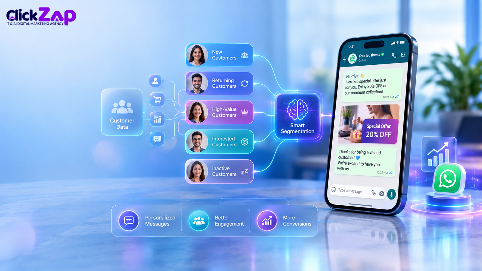 Why Customer Segmentation Matters for WhatsApp Marketing | AI Powered WhatsApp Customer Segmentation 