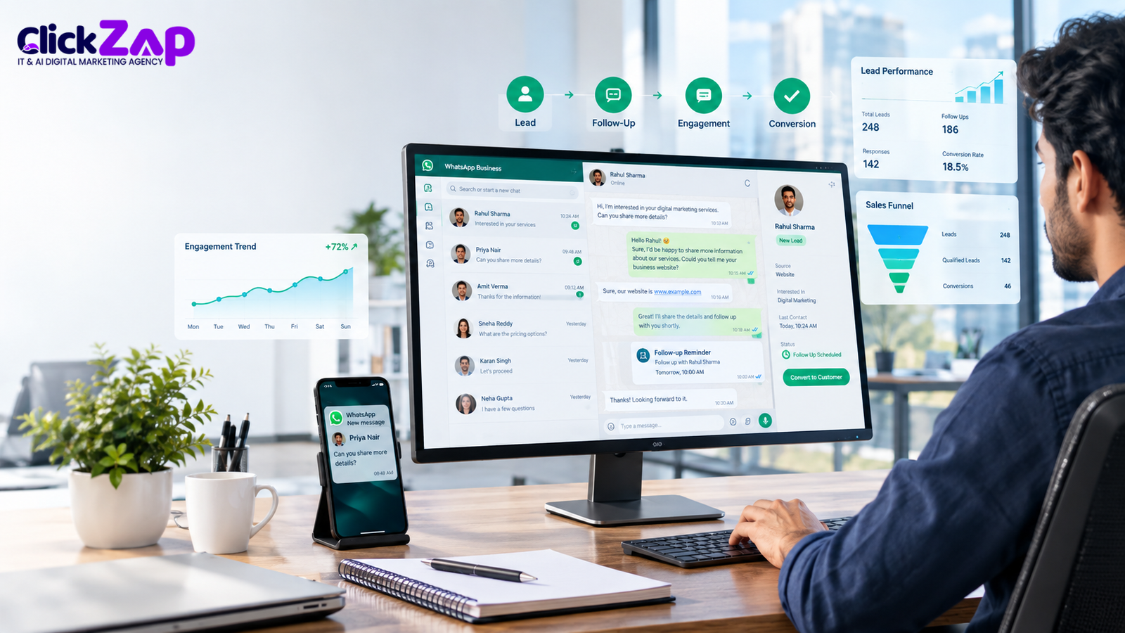 Why WhatsApp Follow Up Matters for Lead Conversion | AI WhatsApp Lead Follow Up Automation